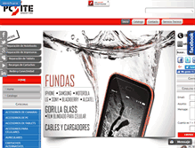 Tablet Screenshot of pcsiteargentina.com